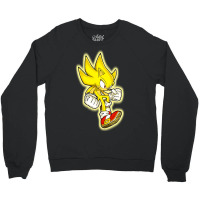 Super Yellow Hedgehog Crewneck Sweatshirt | Artistshot