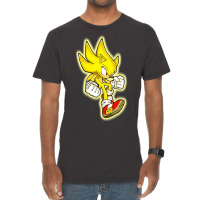 Super Yellow Hedgehog Vintage T-shirt | Artistshot