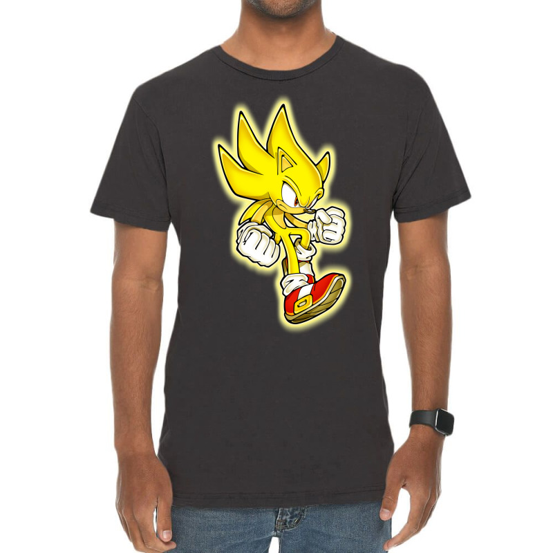 Super Yellow Hedgehog Vintage T-shirt | Artistshot