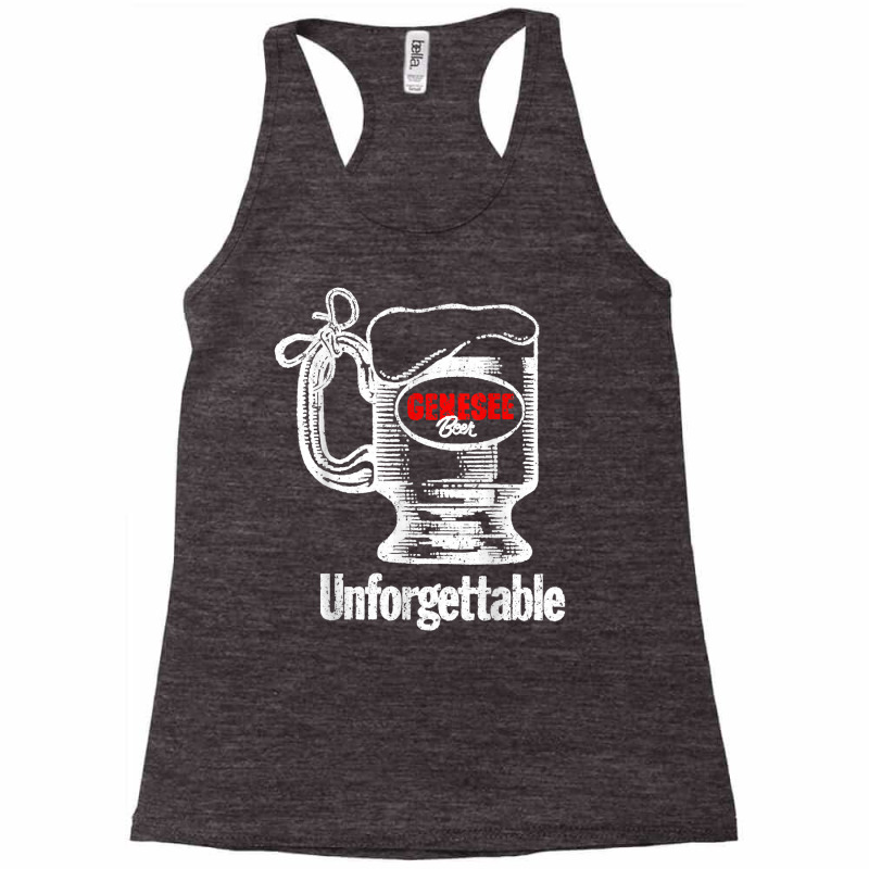 Vintage Genesee Beer Ad T Shirt Racerback Tank | Artistshot