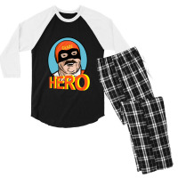 Playing  Captain Chaos Men Women Men's 3/4 Sleeve Pajama Set | Artistshot