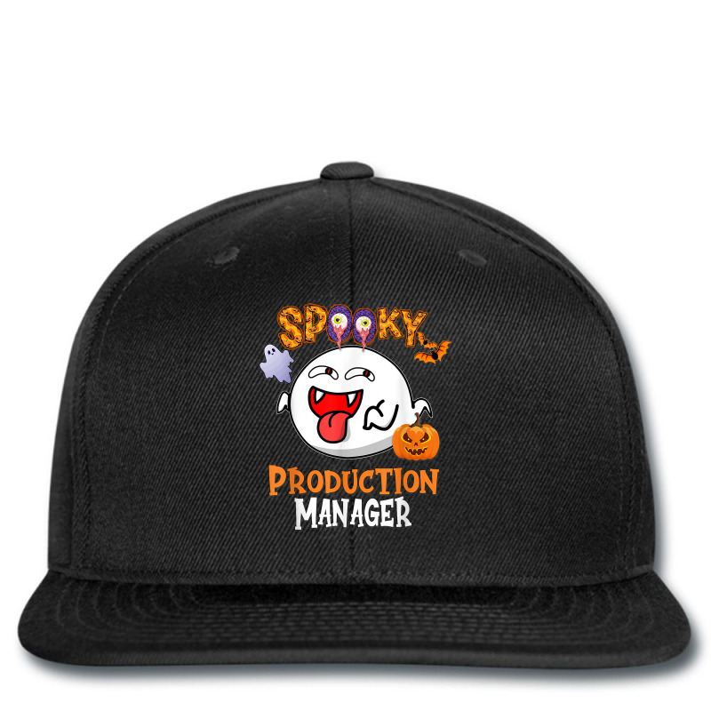 Boo Halloween Costume Spooky Production Manager T Shirt Printed hat by pilusoekyokeln | Artistshot