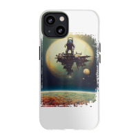 Astronaut Stranded On A Destroyed Space Station Solar System T Shirt Iphone 13 Case | Artistshot