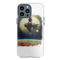 Astronaut Stranded On A Destroyed Space Station Solar System T Shirt Iphone 13 Pro Max Case | Artistshot