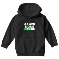 Gamer Mode On Funny Novelty Gaming Video Games T Youth Hoodie | Artistshot