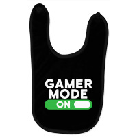 Gamer Mode On Funny Novelty Gaming Video Games T Baby Bibs | Artistshot