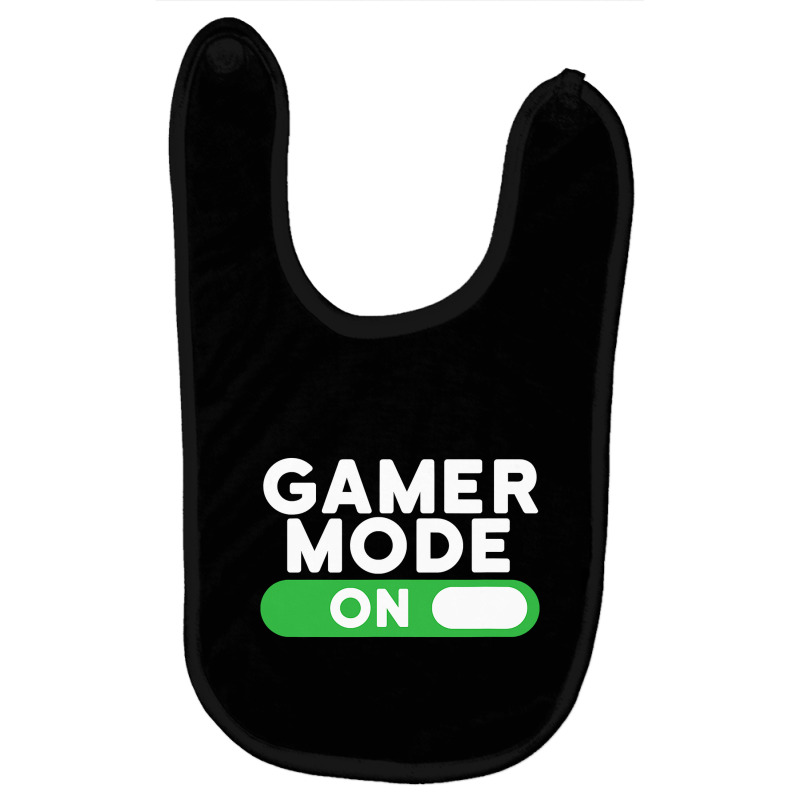 Gamer Mode On Funny Novelty Gaming Video Games T Baby Bibs by sieuduong86 | Artistshot