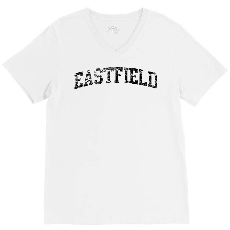 Eastfield Vintage Arch College University Alumni T Shirt V-neck Tee | Artistshot