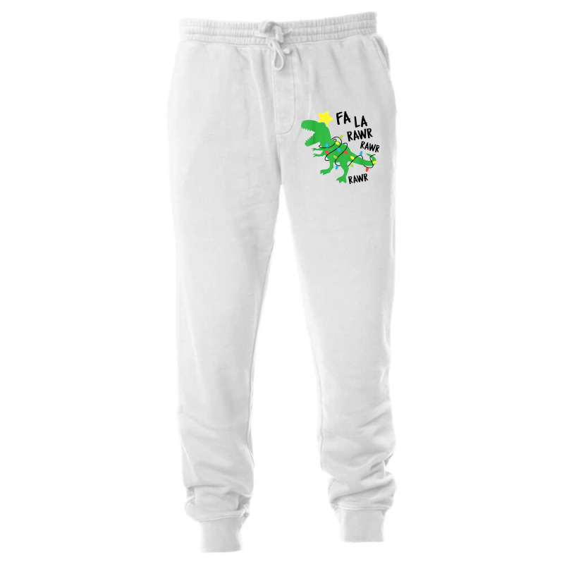 Fa Ra Ra Rawr Santa T Rex Dinosaur Christmas Dino Xmas Sing For Mens W Unisex Jogger | Artistshot