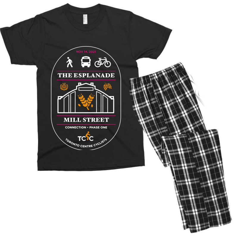 The Esplanade Sunday Men's T-shirt Pajama Set | Artistshot