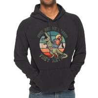 They See Me Roarin They Hatin - Jesus Riding A Dinosaur Music Retro Vintage Hoodie | Artistshot