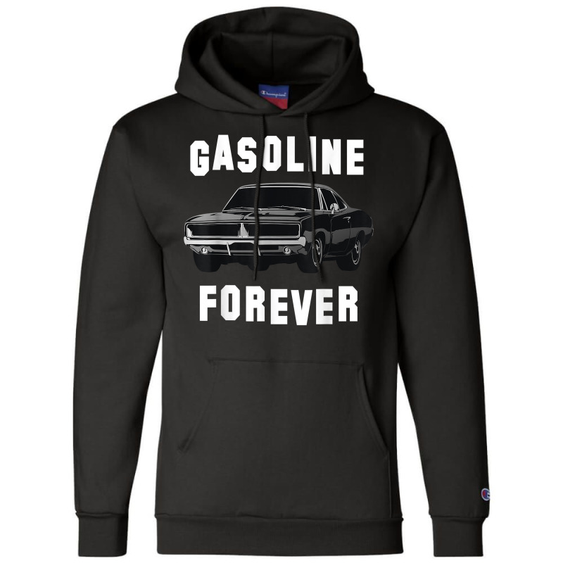 Gasoline Forever Unique Design Anti Electric Vehicle T Shirt Champion Hoodie | Artistshot