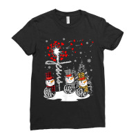 Faith Hope Love Snowman Jesus Dandelion Christian Christmas Women My F Ladies Fitted T-shirt | Artistshot