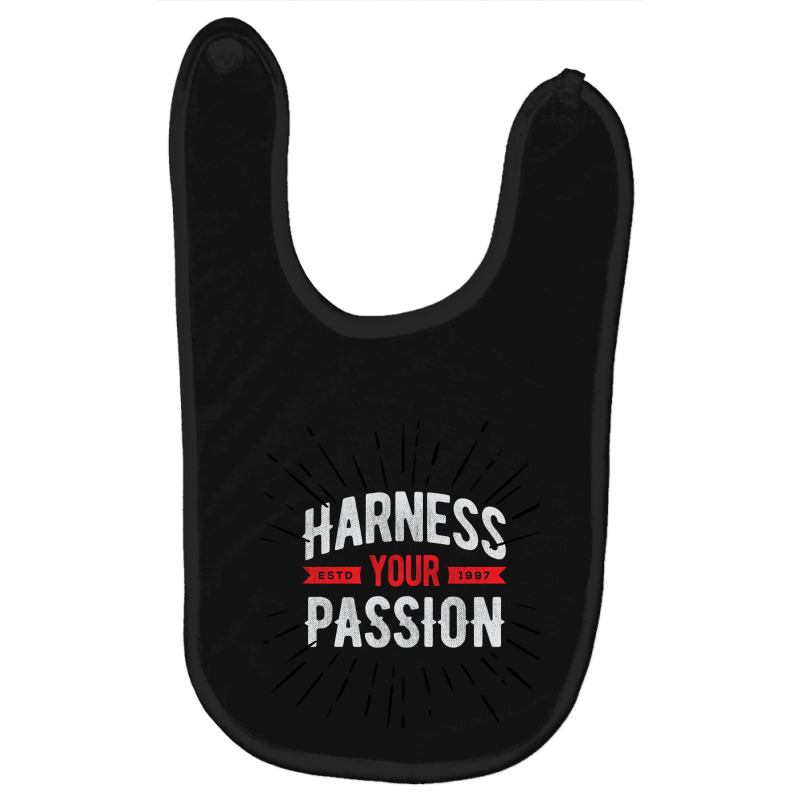 Harness Your Passion Baby Bibs | Artistshot