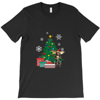Gremlin Around The Christmas Tree T-shirt Designed By Clubhouses19