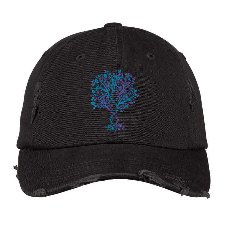 Genealogy Dna Tree Of Life Science Genetic For Genealogist T Shirt Vintage Cap by riogasehzilahiy | Artistshot