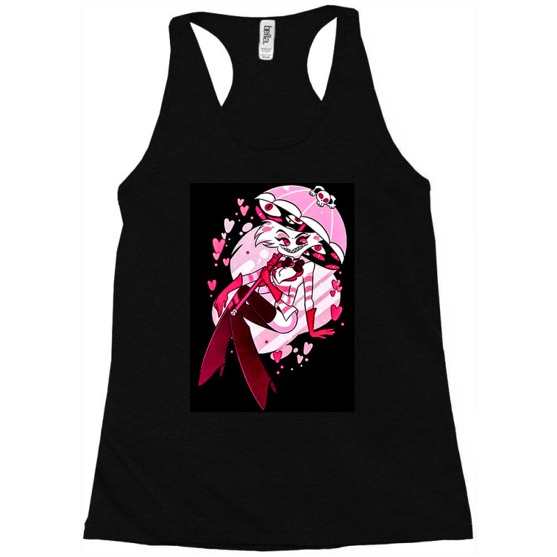 Angel Dust Hazbin Hotel, Angel Dust Hazbin Hotels, Angel, Dust, Hazbin Racerback Tank | Artistshot