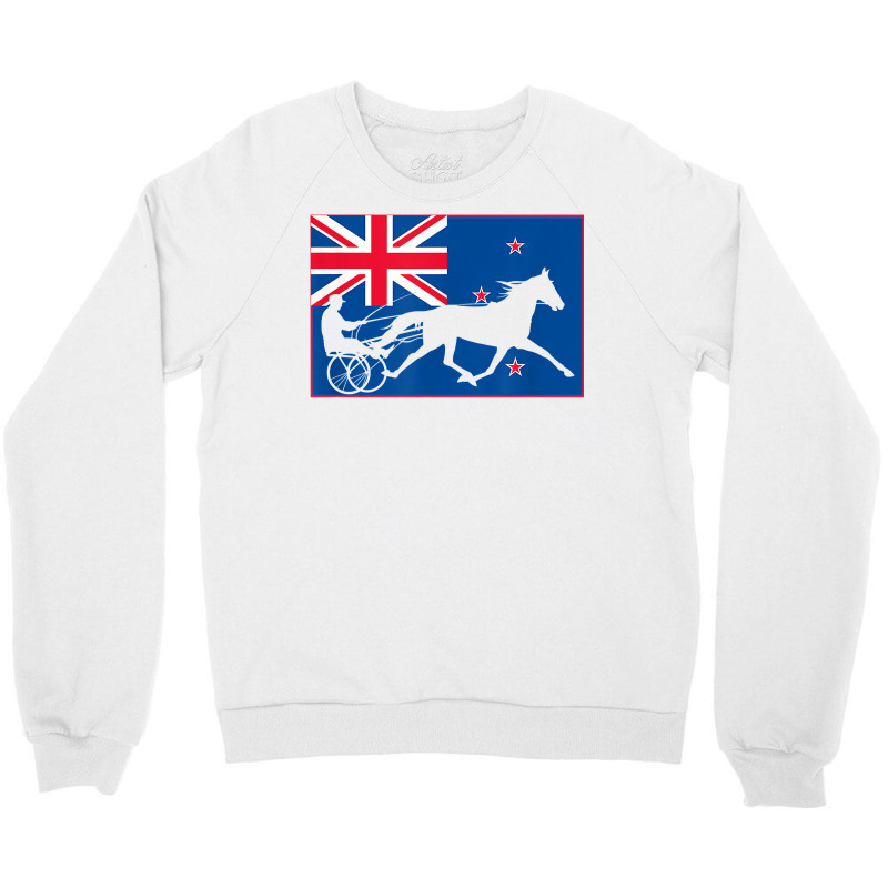 New Zealander Heritage New Zealand Harness Racing Equitation T Shirt Crewneck Sweatshirt | Artistshot