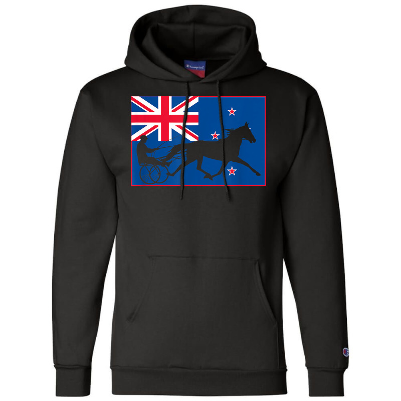 New Zealander Heritage New Zealand Harness Racing Equitation T Shirt Champion Hoodie | Artistshot