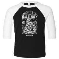 Veteran Army Soldier Military Adults, Veteran Army Soldier Military Ad Toddler 3/4 Sleeve Tee | Artistshot