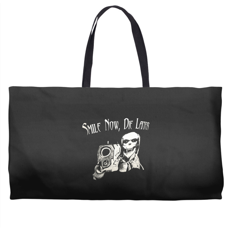 Smile Now Die Later, Smile Now Die Laters, The Smile Now Die Later, Sm Weekender Totes | Artistshot