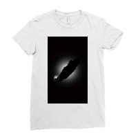 Millennium Falcon Silhouette Ladies Fitted T-shirt | Artistshot