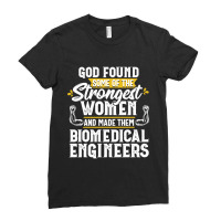 God Found Engineering Biomedical Engineer Gift Women Pullover Hoodie Ladies Fitted T-shirt | Artistshot