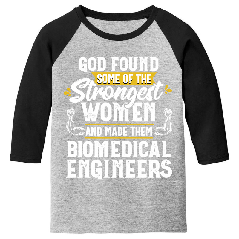 God Found Engineering Biomedical Engineer Gift Women Pullover Hoodie Youth 3/4 Sleeve by sieuduong86 | Artistshot