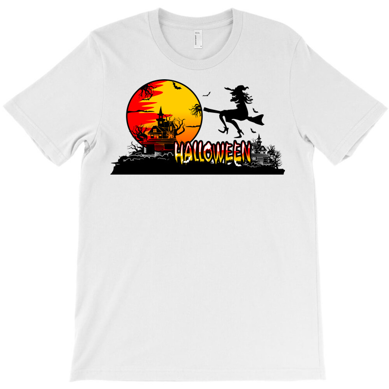 Halloween Graphic T-shirt Design And Typography T-shirt | Artistshot