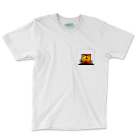 Halloween Graphic T-shirt Design And Typography Pocket T-shirt | Artistshot