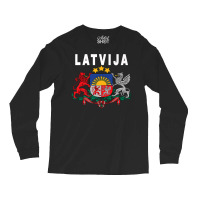 Latvian Language Latvija Emblem Premium T Shirt Long Sleeve Shirts | Artistshot