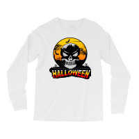 Halloween Graphic T-shirt Design And Typography Long Sleeve Shirts | Artistshot