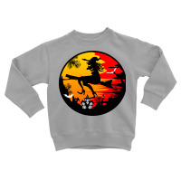 Halloween Graphic T-shirt Design And Typography Toddler Sweatshirt | Artistshot