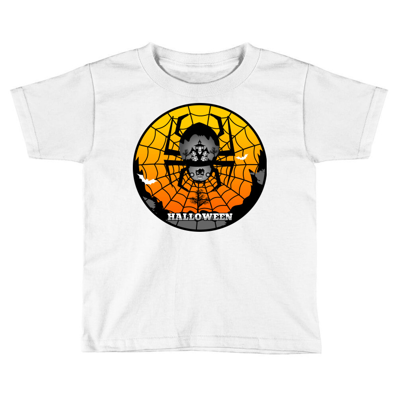 Halloween Graphic T-shirt Design And Typography Toddler T-shirt | Artistshot