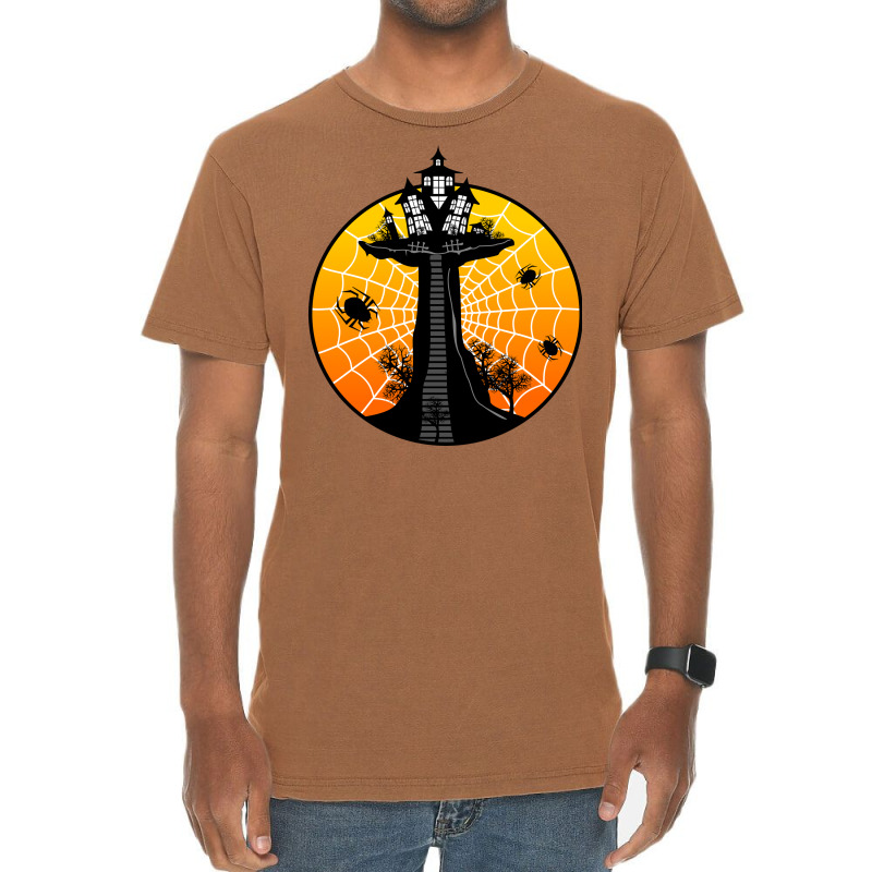 Halloween Graphic T-shirt Design And Typography Vintage T-shirt | Artistshot