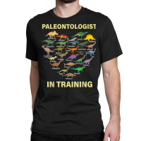 Paleontologist In Training Dinosaurs Dino Kids Boys Girls T Shirt Classic T-shirt | Artistshot