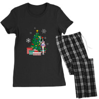 Saturn Around The Christmas Tree Sailor Moon Women's Pajamas Set | Artistshot