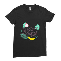 Tropical Paradise Ladies Fitted T-shirt | Artistshot