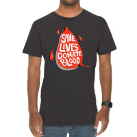 Donate Life Blood Nurse Medical Lab Cool Med Gifts T Shirt Vintage T-shirt | Artistshot