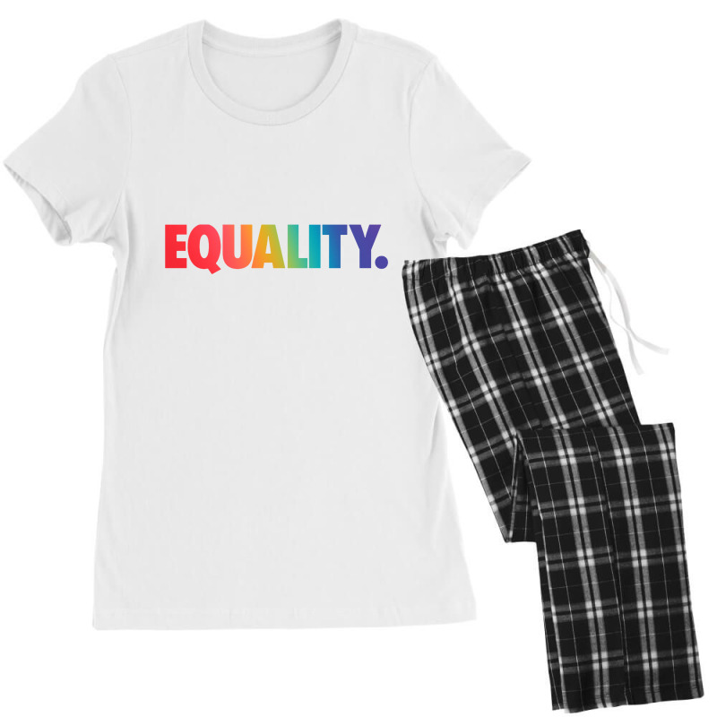 Equality Tshirt Women's Pajamas Set | Artistshot