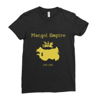 Mongol Empire Map Ladies Fitted T-shirt | Artistshot