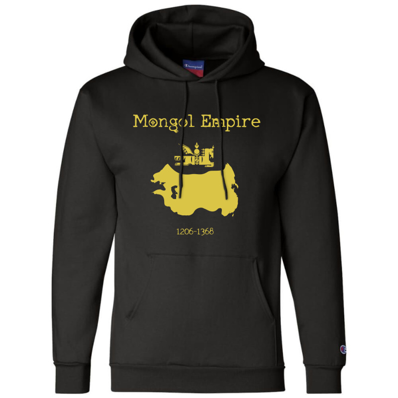 Mongol Empire Map Champion Hoodie by artsbymnd | Artistshot