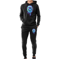 Dripping Smiley Face Hoodie & Jogger Set | Artistshot