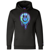 Dripping Smiley Face Champion Hoodie | Artistshot