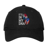 It's In My Dna Panamanian Puerto Rican Panama Puerto Rico T Shirt Adjustable Cap | Artistshot