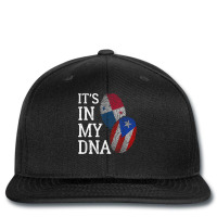 It's In My Dna Panamanian Puerto Rican Panama Puerto Rico T Shirt Printed Hat | Artistshot