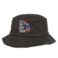 It's In My Dna Panamanian Puerto Rican Panama Puerto Rico T Shirt Bucket Hat | Artistshot