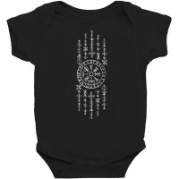 Magical Norse Mythology   Vegvísir Vikings Myth T Shirt Baby Bodysuit | Artistshot