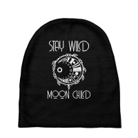 Bohemian Tshirt Stay Wild Moon Child Tshirt Baby Beanies | Artistshot