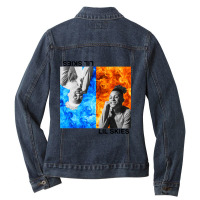 Funny Gifts Popular Rapper My Favorite People Ladies Denim Jacket | Artistshot